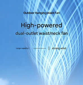 Gongtian F121 Multifunctional Brushless Motor Rechargeable Battery Outdoor <b>Neck</b>-Wearing <b>Fan</b> - Product Image 2