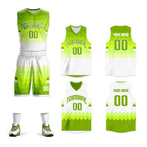 Uniformes de Baloncesto Personalizados al Por Mayor, Hechos a Medida, 100% Poliéster, Jersey y Pantalones Cortos, Ropa Deportiva, Conjunto de Jersey para Deportes al Aire Libre - Product Image 1