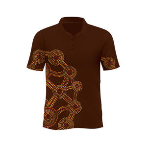Camisetas de Golf para Hombre, Personalizadas por Sublimación, con Estampado de Leopardo, Manga Larga, Cierre de Cremallera, Formales, OEM, Impresas a Color - Product Image 1