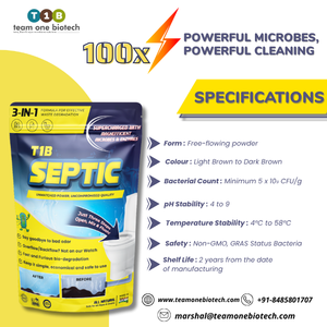 Las Mejores Bacterias para el Tratamiento de Aguas Residuales para una Descomposición Eficiente de las Aguas Residuales en Tanques Sépticos - Product Image 4