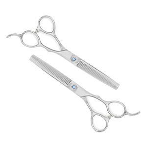 Ciseaux professionnels pour texturiser et affiner les cheveux, design sûr et efficace, en acier inoxydable, ciseaux de barbier pour salon, outil de coupe de cheveux - Product Image 4