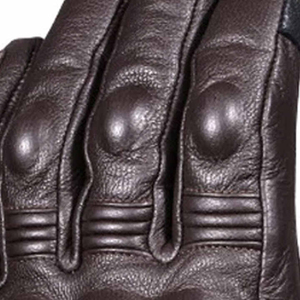 Guantes de alta calidad para motocicleta, de cuero genuino de vaca con tela textil, para motociclistas de calle. - Product Image 5
