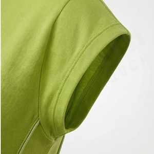 T-shirt ample à manches courtes et col rond pour femme, imprimé fille, anti-boulochage, tricoté, écologique, décontracté, nouveau style tendance pour l'été - Product Image 6