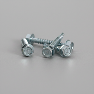 Metric Standard Hex Head Lag <b>Screws</b> - Class 4.8 6.8 Zinc Coated Partial Thread Wood Fasteners - Product Image 1