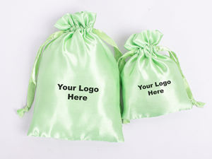Customized Lightweight Satin Jewelry <b>Pouches</b> with <b>Drawstring</b> Closure for Gift Packaging-Craftjaipur Brand - Product Image 4