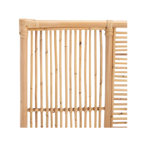 Tête de lit rectangulaire en rotin écologique, prix de gros imbattable, pour lits King Size et Queen Size, idéale pour les chambres bohèmes, rustiques ou de style ferme. - Product Image 2