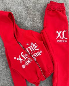 Conjunto Deportivo Urbano Moderno para Hombre, Sudadera con Capucha y Pantalones en Contraste, Proveedor de Ropa Urbana con Logotipo Personalizado - Product Image 5