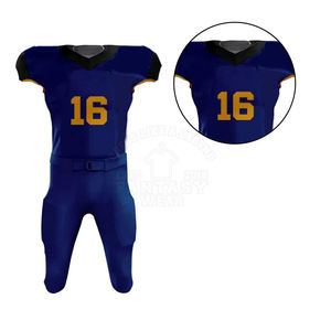 Nuevo Uniforme de Fútbol Americano de Diseño Clásico Personalizado, Precio al por Mayor, Servicio OEM y ODM, Uniforme de Fútbol Americano en Venta - Product Image 4