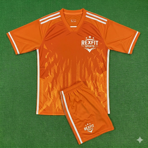 REXFIT SPORTS Ensemble d'uniformes sportifs personnalisés avec logo, t-shirt et short de performance pour hommes, vêtements de sport, fabricant OEM - Product Image 2