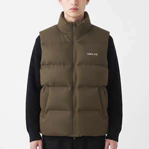 Gilet matelassé d'hiver personnalisé pour homme, coupe-vent, sans manches, chaud, décontracté, pour l'extérieur - Product Image 1