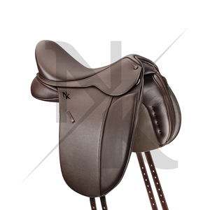 Selle d'équitation anglaise de qualité supérieure, en cuir, fabriquée à la main, pour l'entraînement et la course, produits équestres anglais d'Inde. - Product Image 5