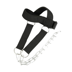 Arnés de Cabeza para Levantamiento de Pesas, Resistente, Ligero, con Cierre de Doble Anillo, de Algodón/Nailon, con Logotipo Personalizado en Color, Venta Caliente - Product Image 1
