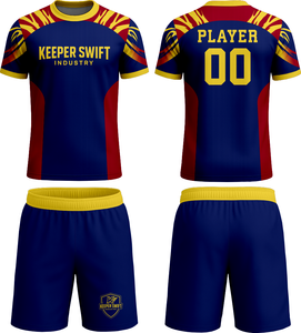 Ensemble d'uniformes de football pour jeunes 2025 – Excellent prix de gros, manches courtes, découpe automatisée, service OEM pour uniformes de football masculins - Product Image 1