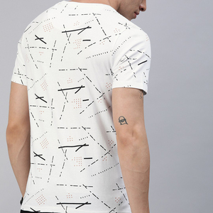 T-shirt Homme de Haute Qualité Direct Fabricant – Meilleur Style, Motif Uni, Design Personnalisable, Faible MOQ, Dernière Collection en Vente - Product Image 5