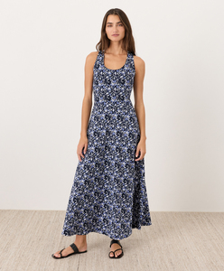 Vestido Maxi Dulce sin Mangas con Espalda Descubierta y Cintura Imperio de Algodón Antiestático para Primavera/Verano, Vestido Maxi de Playa para Mujer, Vestido de Verano Personalizado - Product Image 2