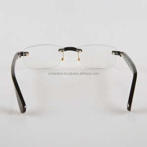 Lunettes Borregls en Corne de Buffle Carrées pour Homme et Femme Montures de Lunettes de Vue de Luxe Optiques - Product Image 3