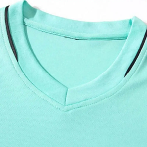 Ensemble de maillot de football unisexe vert menthe à manches courtes, anti-transpiration, pour adultes, tenue de sport d'été - Product Image 3