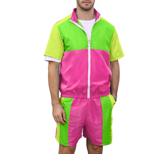 Survêtement technique pour homme avec logo personnalisé, veste coupe-vent réfléchissante, pantalon imperméable, vente en gros - Product Image 1