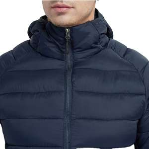 High Quality Hooded Winter <b>Men's</b> Padded <b>Jacket</b> Casual Full Sleeve Waterproof Windproof Body Fitted Latest Model Simple Design - Product Image 4