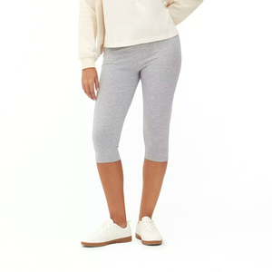 Wholesale Best Supplier Women's Summer Wear Capri Leggings / Soft Fabric Made Adult Size Women Capri Leggings - Product Image 3