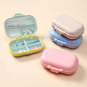 UP-05F <b>7</b>-Compartment Weekly Pill Organizer Plastic for Home & Outdoor Use - Product Image 1