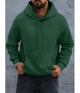 Sudadera con capucha para hombre, de manga larga, cuello caído, forro 100% algodón, cómoda, talla grande, personalizable, la más vendida. - Product Image 5