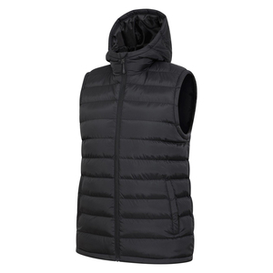 Quilted Puffer Vest <b>Men</b> Casual Sleeveless <b>Jacket</b> Lightweight Padded Gilet Stand Collar Windproof <b>Warm</b> Waistcoat Solid High - Product Image 4