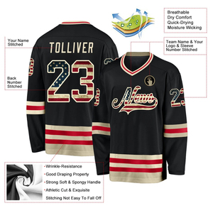 Uniforme Deportivo Personalizado de Hockey sobre Hielo, Sublimado, Transpirable, Ligero y de Alto Rendimiento - Product Image 2