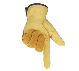 Guantes de Trabajo de Cuero Premium, Resistentes y Duraderos, de Piel de Vaca, para Construcción, Soldadura, Jardinería e Industria - Product Image 4