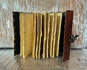 Cuaderno de Cuero Ecológico, Estilo Vintage, Hecho a Mano, Diario Personal, Grueso, Diseño Moderno, el Verdadero Compañero de Viaje - Product Image 4