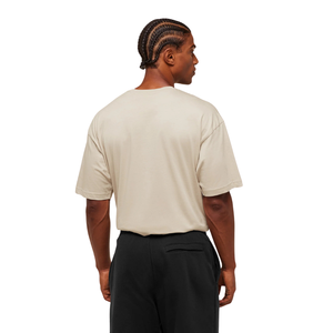 Camiseta Deportiva Extra Grande para Hombre, con Diseño Gráfico, Transpirable, para Entrenamiento Atlético, Ajuste Holgado, Color Gris Guijarro - Product Image 3