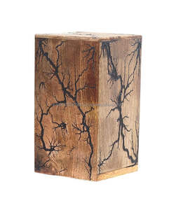 Urna de Madera de Mango Estilo Americano Personalizada para Cenizas de Adultos con Hermoso Diseño Grabado - Urnas de Cremación al por Mayor - Product Image 5