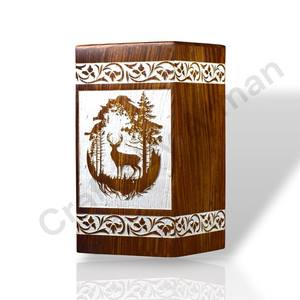 Handcrafted Rosewood Urn <b>Box</b> Tree of Life <b>Memorial</b> <b>Keepsake</b> handmade urn <b>box</b> - Product Image 3