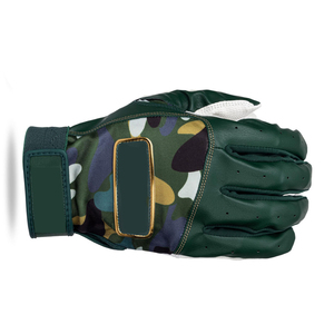 Guantes de Bateo de Béisbol/Sóftbol de Alta Calidad con Logotipo Personalizado, Transpirables, de Cuero, con Cierre de Gancho y Bucle, Ambidiestros, Duraderos y Ecológicos - Product Image 4