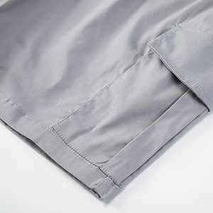 Hot Selling <b>Men's</b> Cotton Summer <b>Shorts</b> <b>with</b> Casual <b>Pockets</b> OEM Customizable Solid Pattern Cargo <b>Shorts</b> - Product Image 4