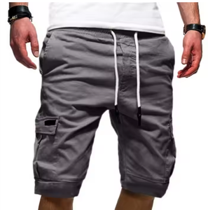 Pantalones Cortos Deportivos Casuales de Algodón para Hombre, Diseño Nuevo, Venta al Por Mayor - Product Image 4