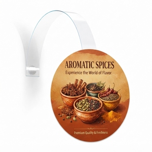 PVC Food Grade Convenient Retail <b>Shelf</b> Hanging Dangler Supermarket Advertising Promotional Display Sign for Product Marketing - Product Image 4