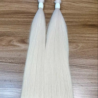 Meilleures ventes! Extensions de cheveux vierges Remy 613 lisses non traités à 100 %, double trame, fabriquées au Vietnam, vente en gros