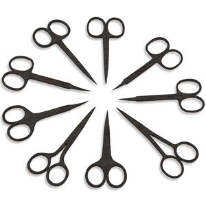 Manicure <b>Cuticle</b> <b>Scissors</b> Stainless Steel Straight Blade Sharp Durable Steel Handles Multi-Purpose Right-Handed - Product Image 4