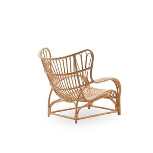 Nouveauté : fauteuil double en rotin tressé artisanal, écologique, pour salon et coin détente, d'un fabricant vietnamien. - Product Image 3