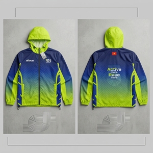 Custom Windbreaker <b>Jacket</b> <b>Men</b> Lightweight Windproof Sportswear OEM ODM Manufacturer - Product Image 1