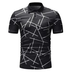 Fournisseur professionnel de vêtements de Golf, nouveau Design, Polo pour homme, coupe sèche, prix de gros avec Design personnalisé, Polo sublimé - Product Image 4