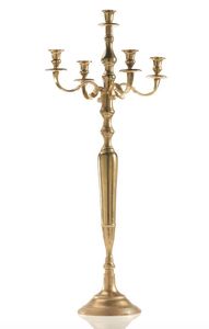 High Quality Aluminum Candelabra Candle Holder for Special Events and Festive Table Decoration - Product Image 3