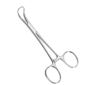 คีมห้ามเลือด Hoff Hemostatic Forceps ทำจากเหล็กกล้าไร้สนิม เครื่องมือผ่าตัดแบบใช้มือ ใช้ซ้ำได้ ทนความร้อนสูง ได้รับการรับรองมาตรฐาน CE โดย Blush Surgical Instruments - Product Image 1