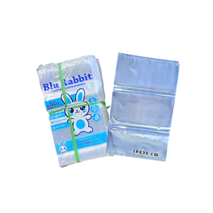 Wholesale Transparent <b>18</b> x 35 Cm Blu Rabbit Plastic Bag Food Grade Polyprophene made in Indonesia - Product Image 1