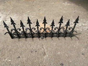 Clôture de jardin en fer forgé peinte, moderne et luxueuse, panneau décoratif pour villa, cour et aménagement extérieur, fabriqué au Vietnam - Product Image 5