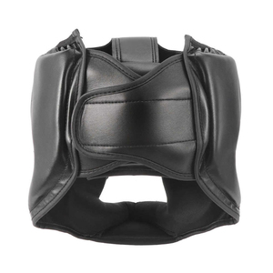 Protector de Cabeza para Boxeo, Casco Deportivo Protector de Cuero PU para Adultos Unisex, Negro - Product Image 6