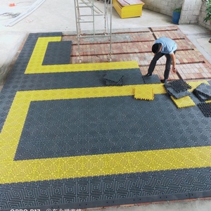 New Model Garage Floor Tiles Interlocking <b>Plastic</b> Garage Floor Car Wash Grille - Product Image 5