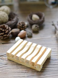 Support à savon en bois auto-drainant pour évier de cuisine et douche, idéal pour savon en barre et savon fait maison, très demandé - Product Image 4