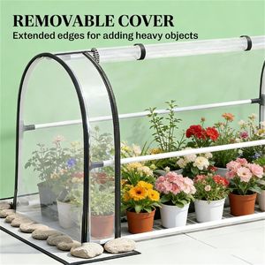 กระบะปลูกต้นไม้ยกพื้นสีขาวสำหรับเรือนกระจกและห้องต่างๆ - Product Image 4